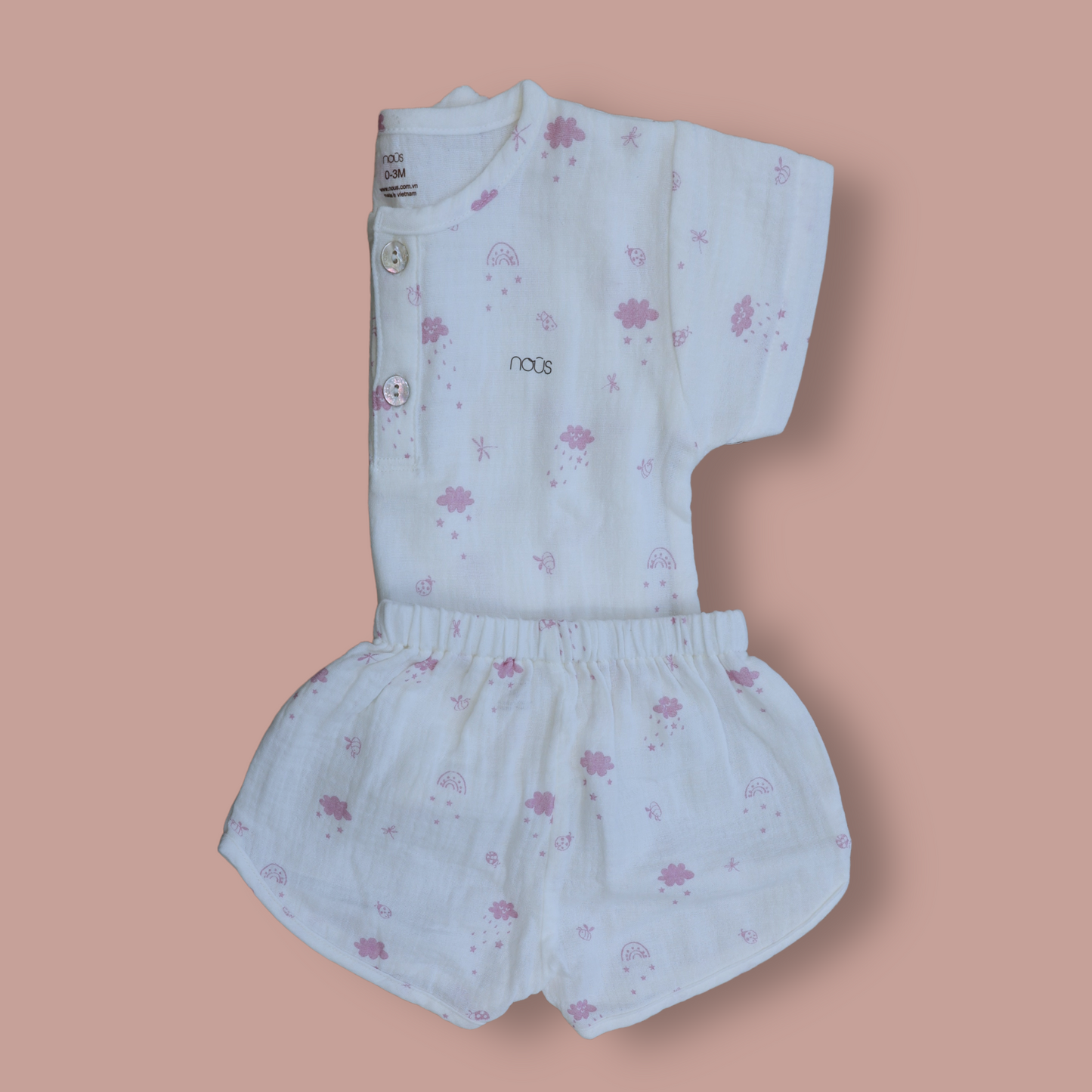 NOUS - Muslin Short Set