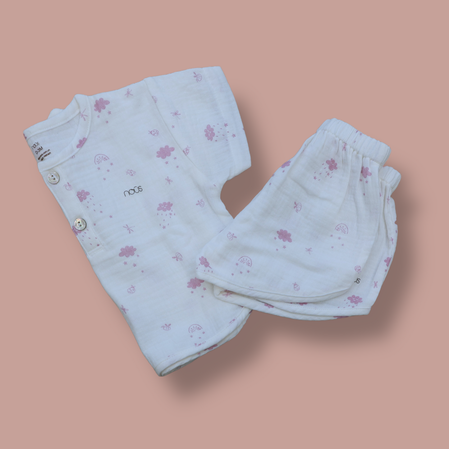 NOUS - Muslin Short Set